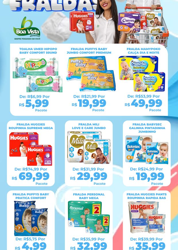 Oferta Festival das Fraldas, Boa Vista