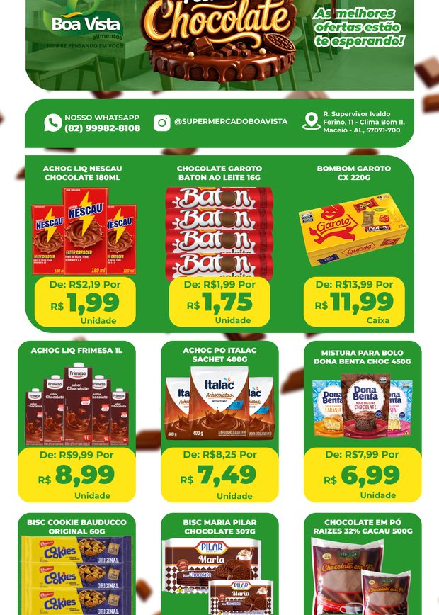 Oferta Festival do Chocolate, Boa Vista
