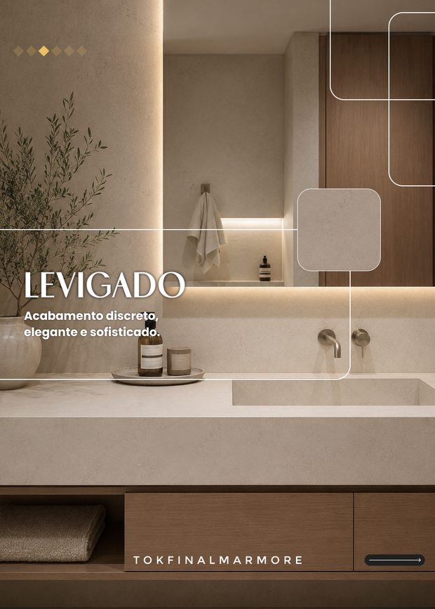 Carrossel Tok Final: acabamento levigado